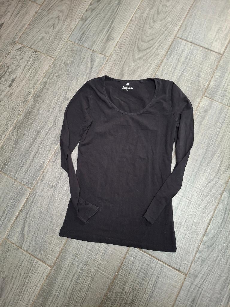 t-shirt lange  mouw XS, Ophalen of Verzenden, Maat 34 (XS) of kleiner, Zwart, Lange mouw