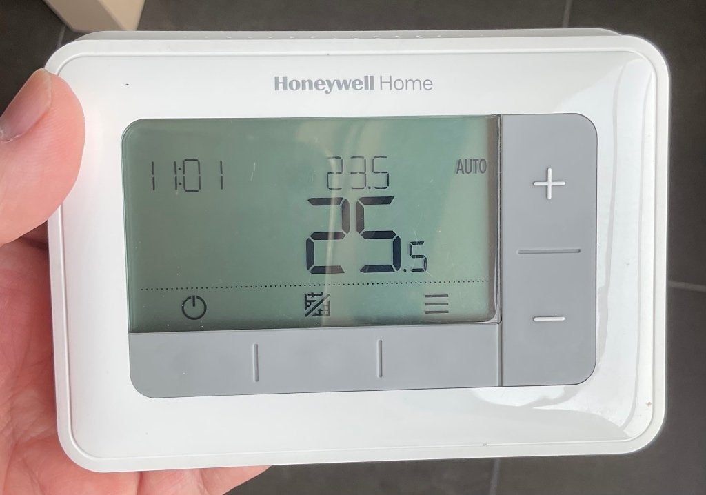 Thermostaat Honeywell T4, Doe-het-zelf en Bouw, Ophalen of Verzenden, Gebruikt