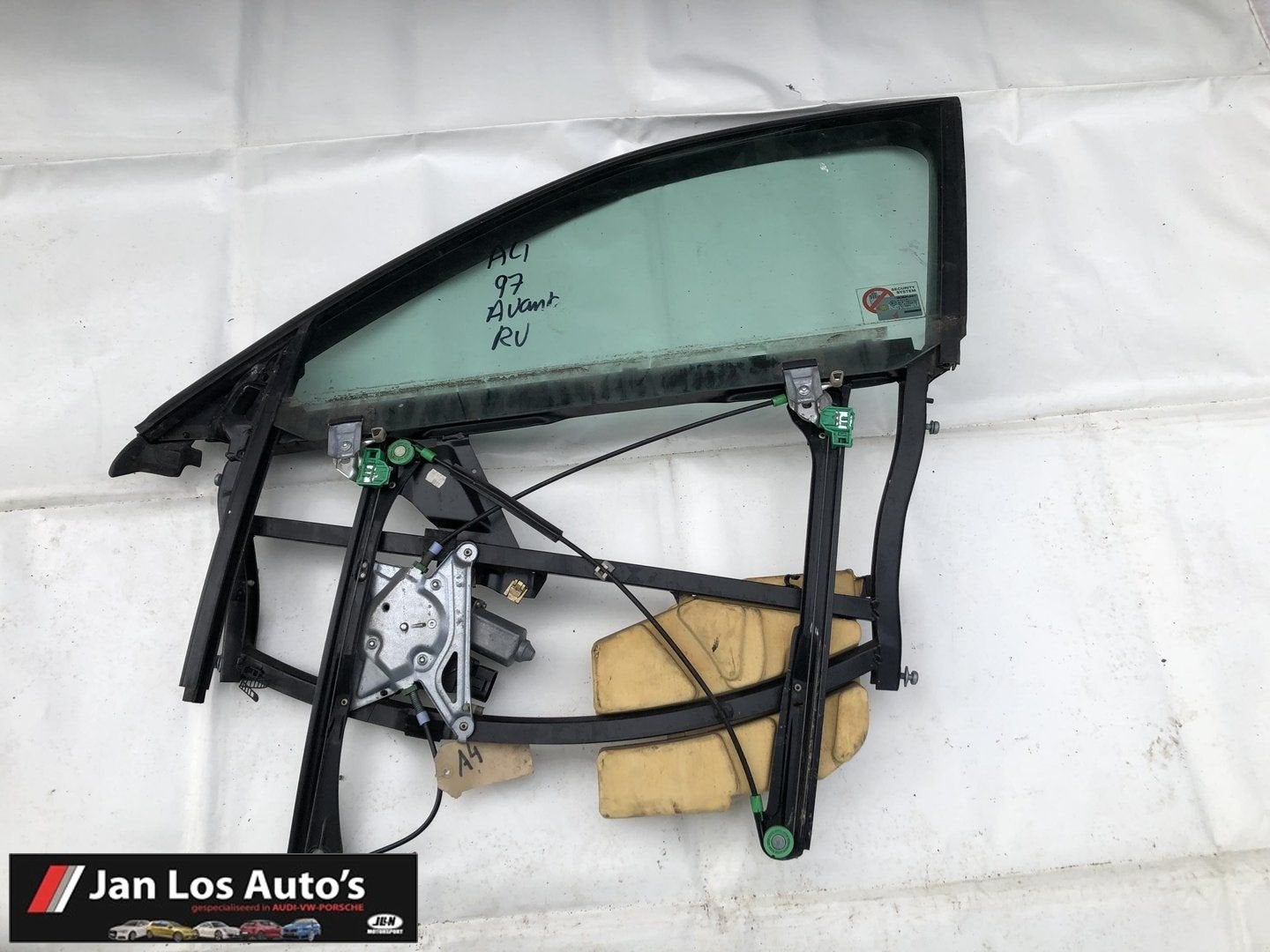 Raammechanisme rechtsvoor Audi A4 Avant 1997, -, Audi, Utilisé, -