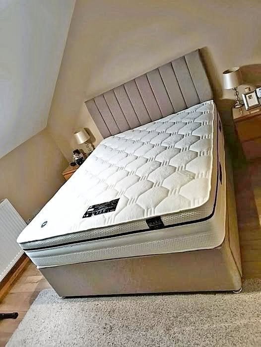bed en matras (betaling bij levering), Verzenden, Nieuw, Tweepersoons, Overige kleuren