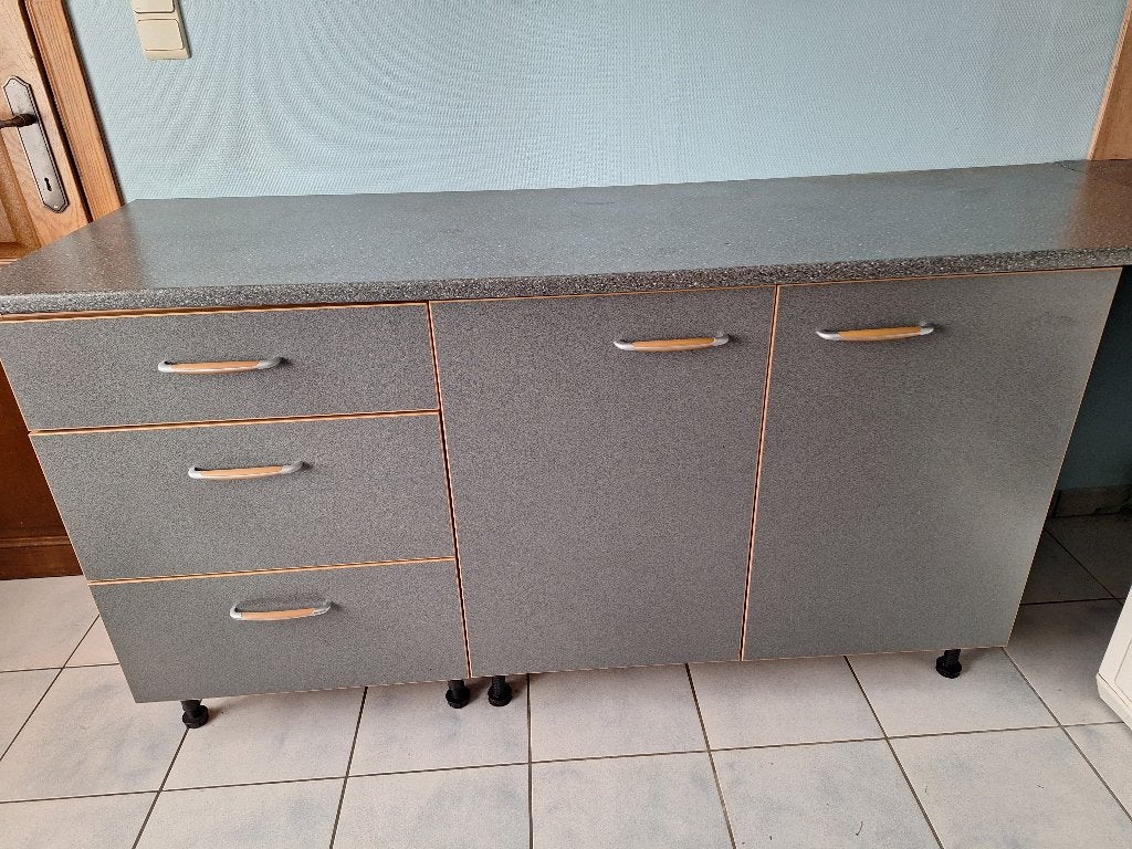 Kast, Ophalen, Gebruikt, 150 tot 200 cm, Teakhout
