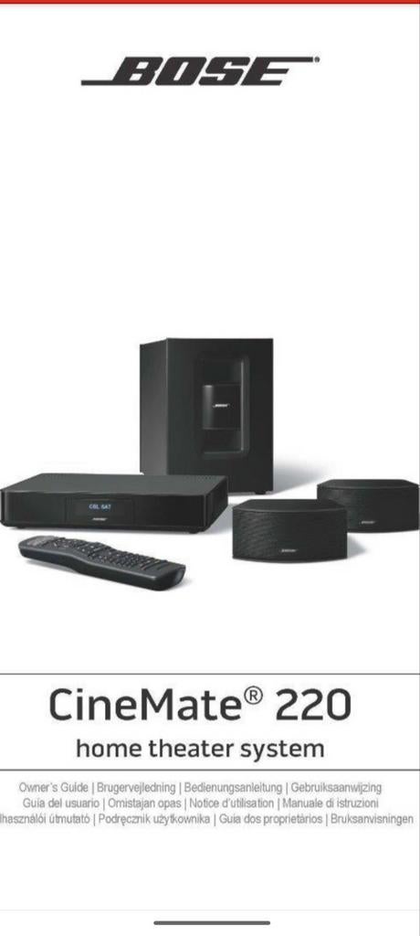 Bose homecinema evt te ruil smartphone, Ophalen of Verzenden