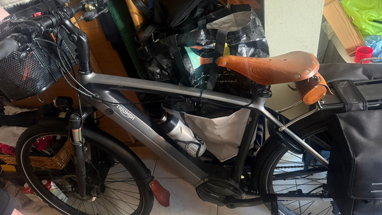 Triumph trekker gt, Fietsen en Brommers, Elektrische fietsen, Ophalen, Zo goed als nieuw
