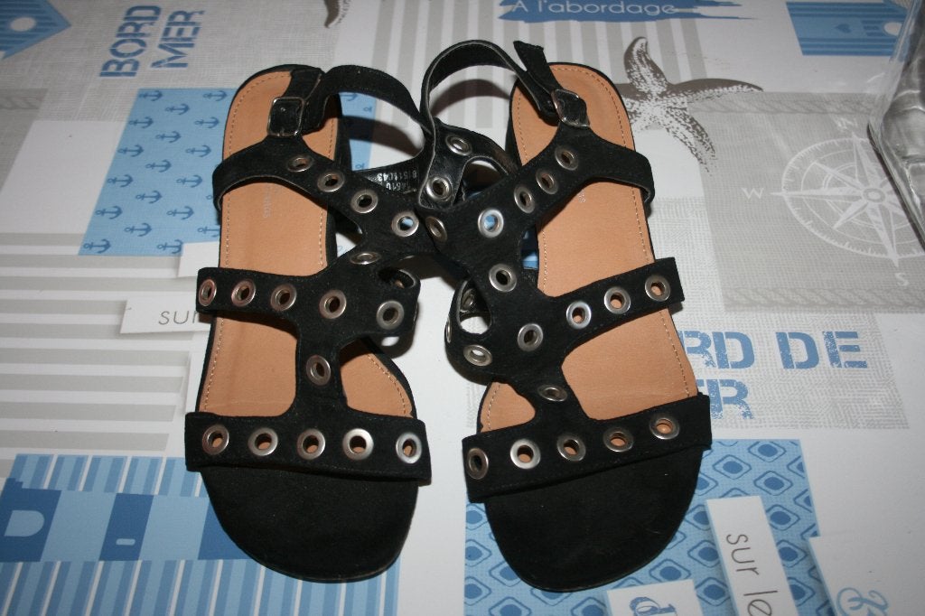 damesschoenen, Ophalen, Autre, Espadrilles, Zwart