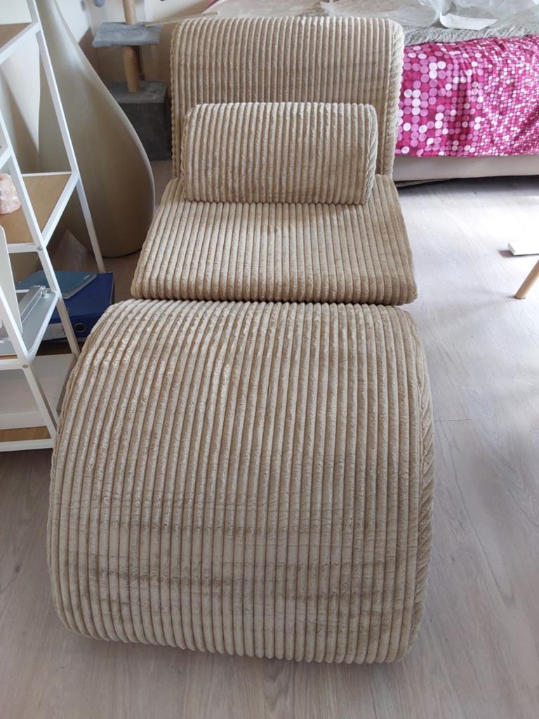 relax zetel-Nieuw!- beige kleur, Ophalen