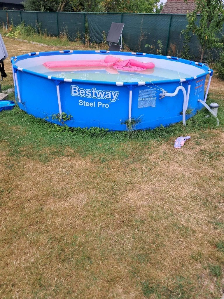zwembad, Ophalen, 80 tot 120 cm, Rond, Zo goed als nieuw