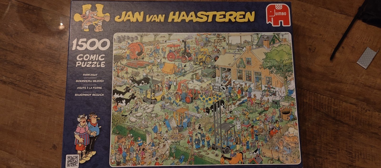 Jan van Haasteren Puzzel, Enlèvement ou Envoi, 500 à 1500 pièces, Comme neuf, Puzzle