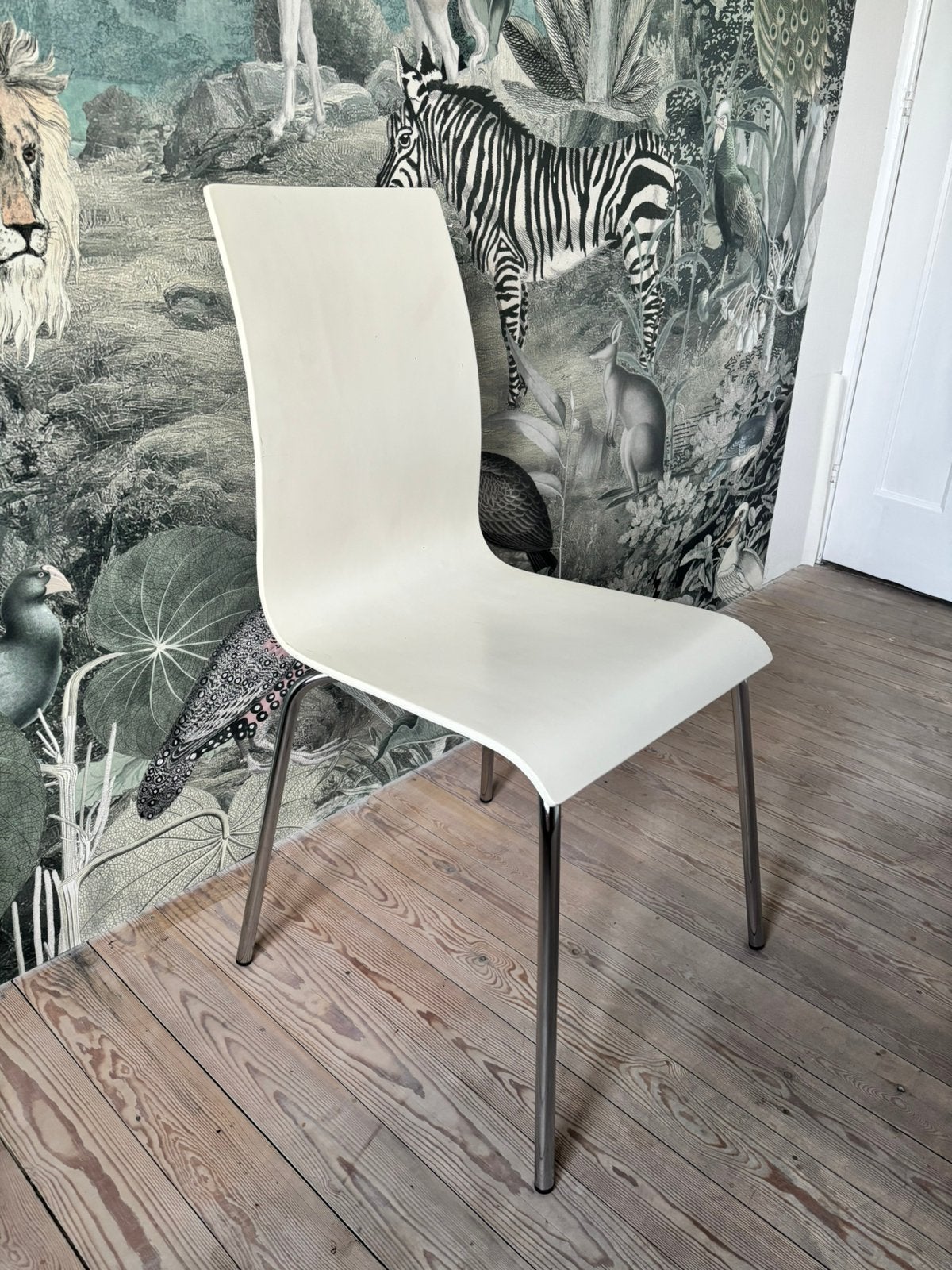 Lot de 6 chaises, Maison & Meubles, Enlèvement, Utilisé, Blanc, Cinq, Six Chaises ou plus