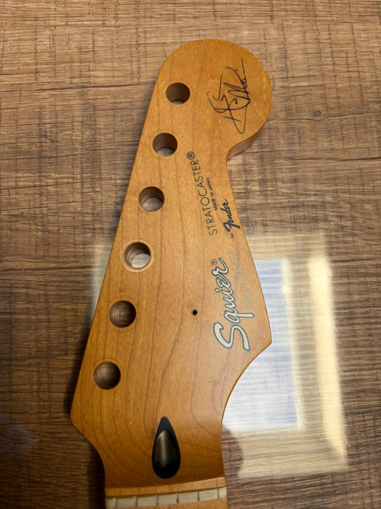 Manche Squier signature Hank Marvin japan 1992, Musique & Instruments, Enlèvement ou Envoi, Comme neuf