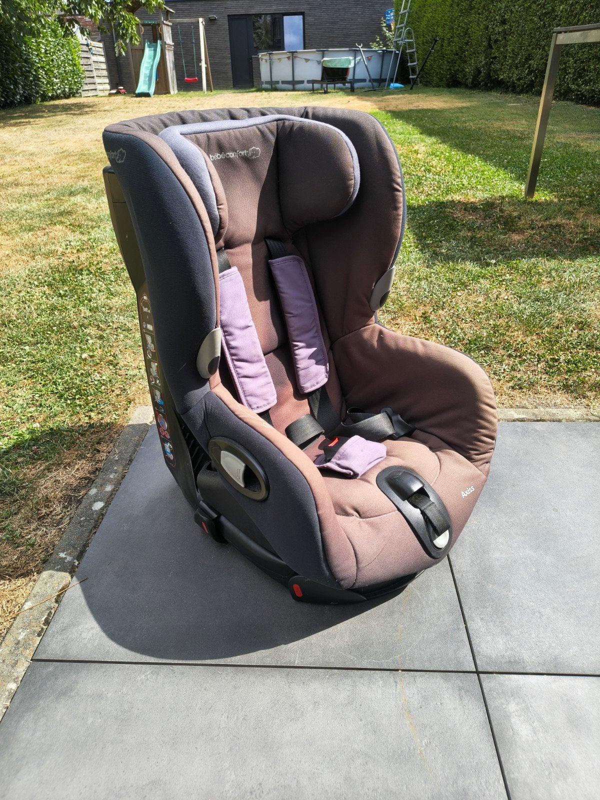 Bébéconfort draaibare autostoel Axiss, Enlèvement, Utilisé, Mode veille, Ceinture de sécurité