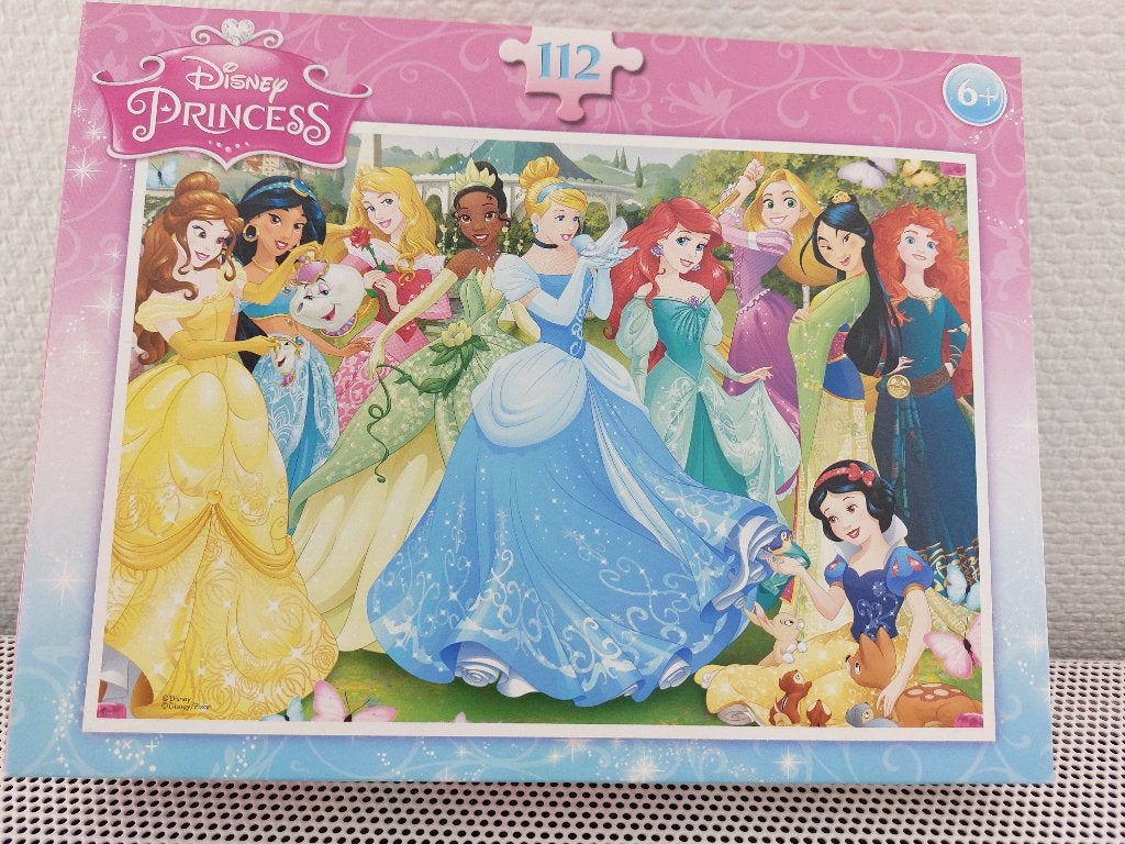 Disney Princess 112 stukjes  6+ puzzel, Enlèvement, Comme neuf, 6 ans ou plus