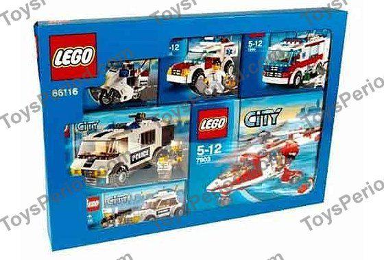 Lego (66116) City hulpdienst voertuigen, Neuf, City, Lego, Ensemble complet