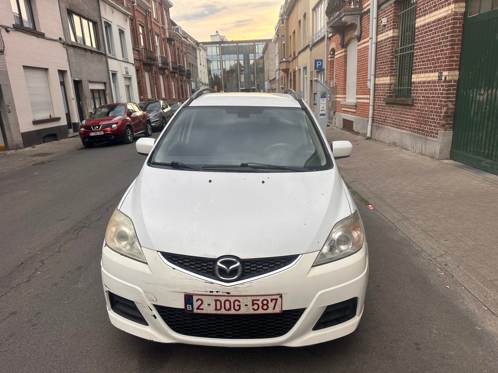 Mazda 5 Places 7 Année 2009 Essence 1.8 airco, Autos, Achat, 7 places, Boîte manuelle, 5 portes