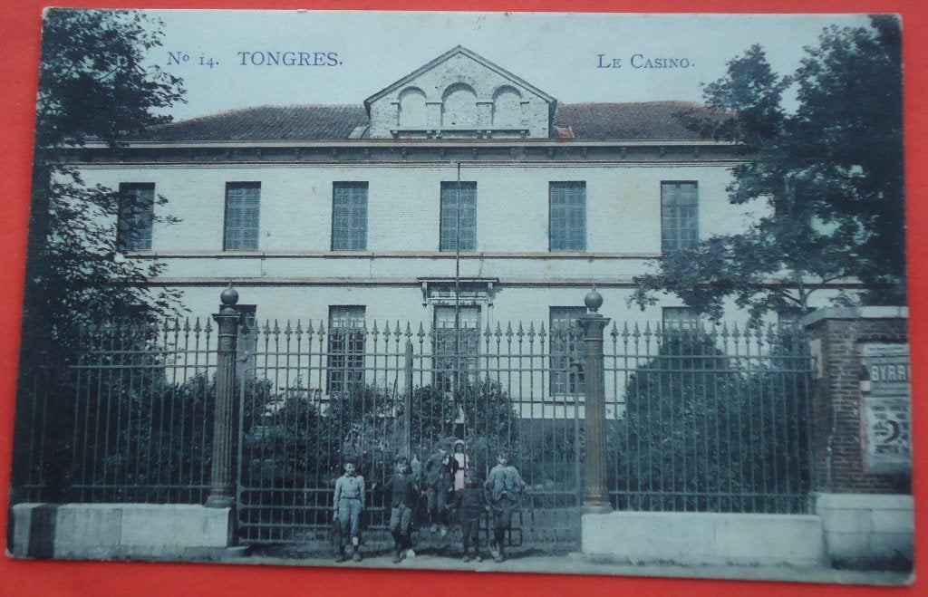 Tongres - Tongeren Le Casino kleur, Enlèvement ou Envoi, Avant 1920, Affranchie, Limbourg
