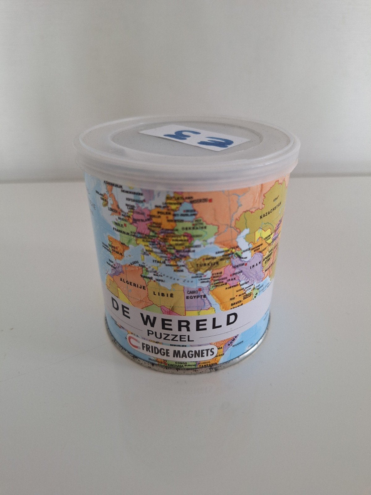 Wereldkaart magneten puzzel, Enlèvement, Neuf, Autres types