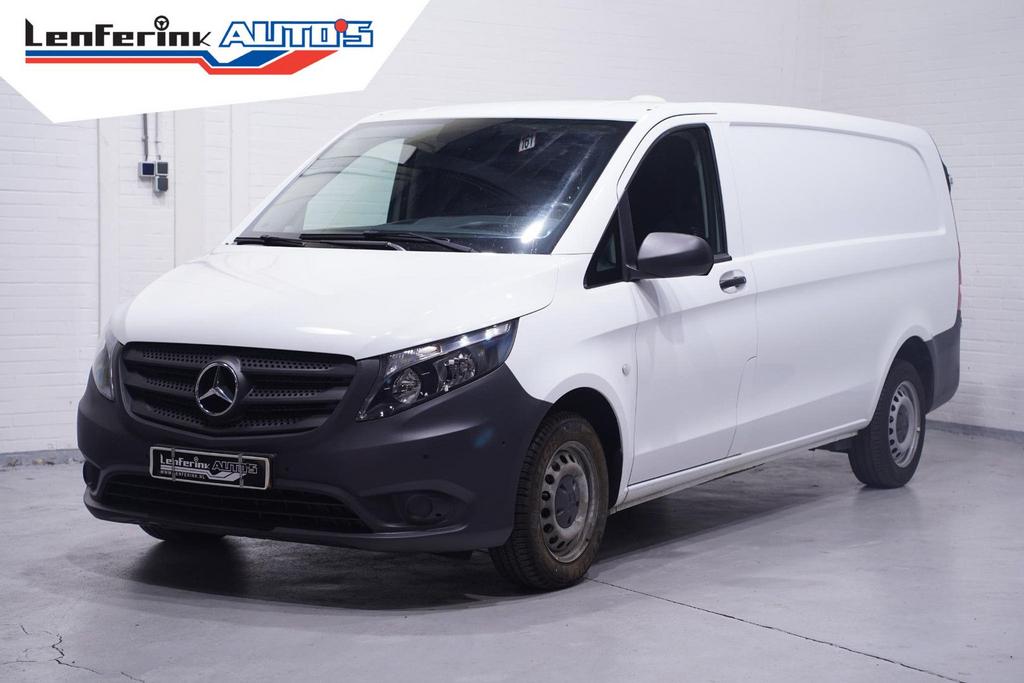 Mercedes-Benz Vito 111 CDI 116 pk L3 Extra Lang Navi, Camera, Auto's, Bestelwagens en Lichte vracht, Cruise Control, Wit, Mercedes-Benz