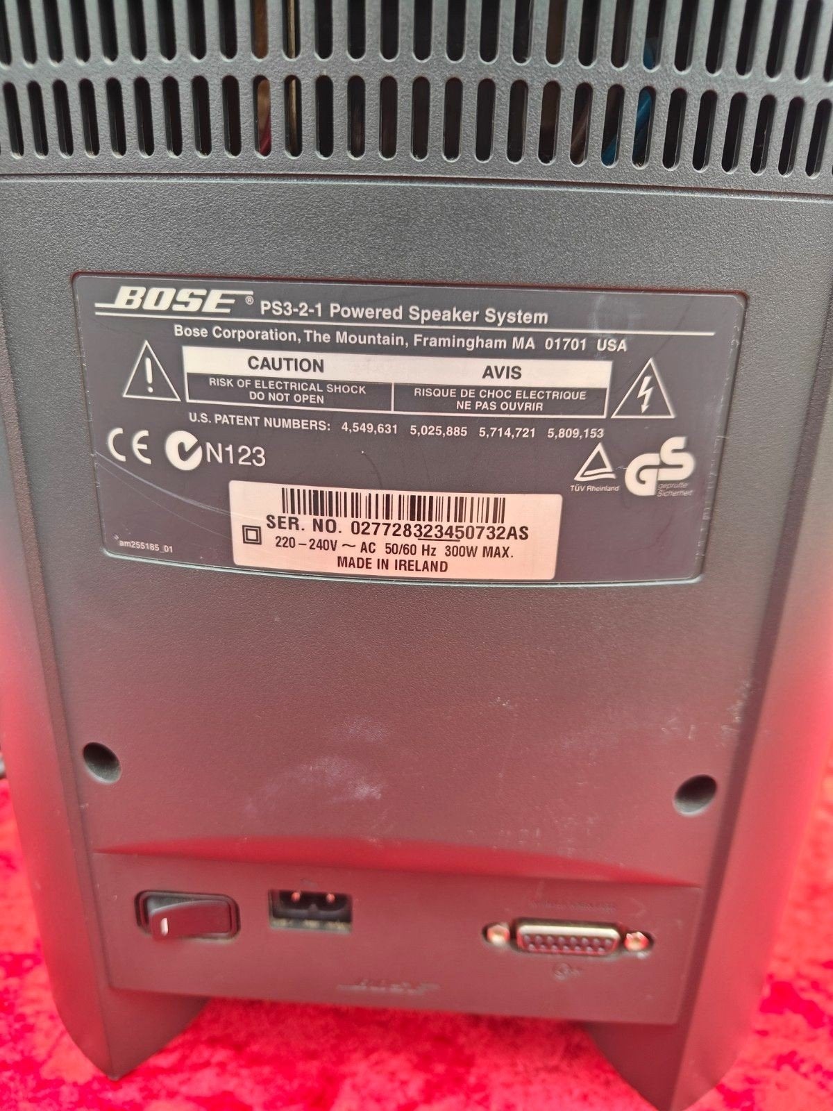 Module de basses Bose 321 série 1 !, TV, Hi-fi & Vidéo, Ensembles home-cinéma, Enlèvement ou Envoi