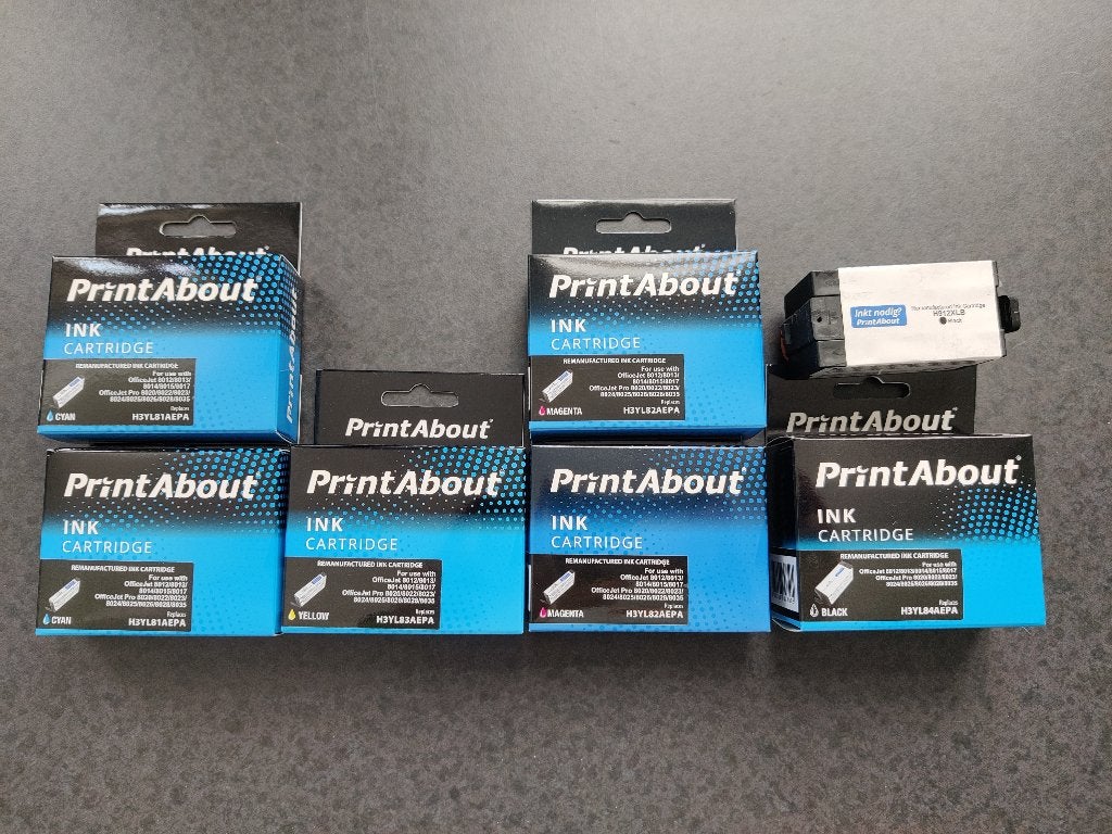 HP 912XL inkt patronen, Ophalen, Nieuw, Cartridge, PrintAbout