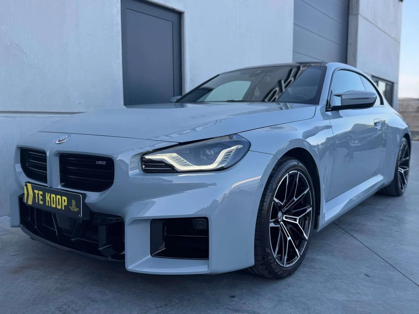 BMW M2 Brooklyn Grey * Carbon Dak * Harman Kardon * Adaptief, Autos, Cuir, Alarme, 338 kW, Noir