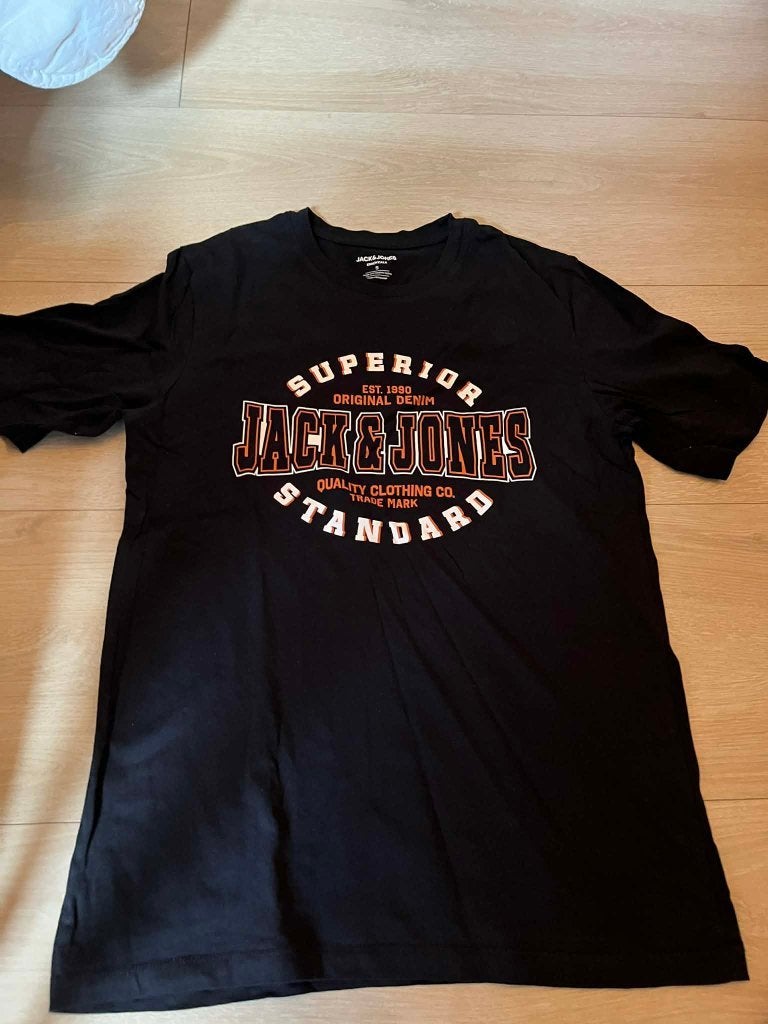 tshirt zwart jack jones maat s, Kinderen en Baby's, Gebruikt, Ophalen of Verzenden, Shirt of Longsleeve, Jongen