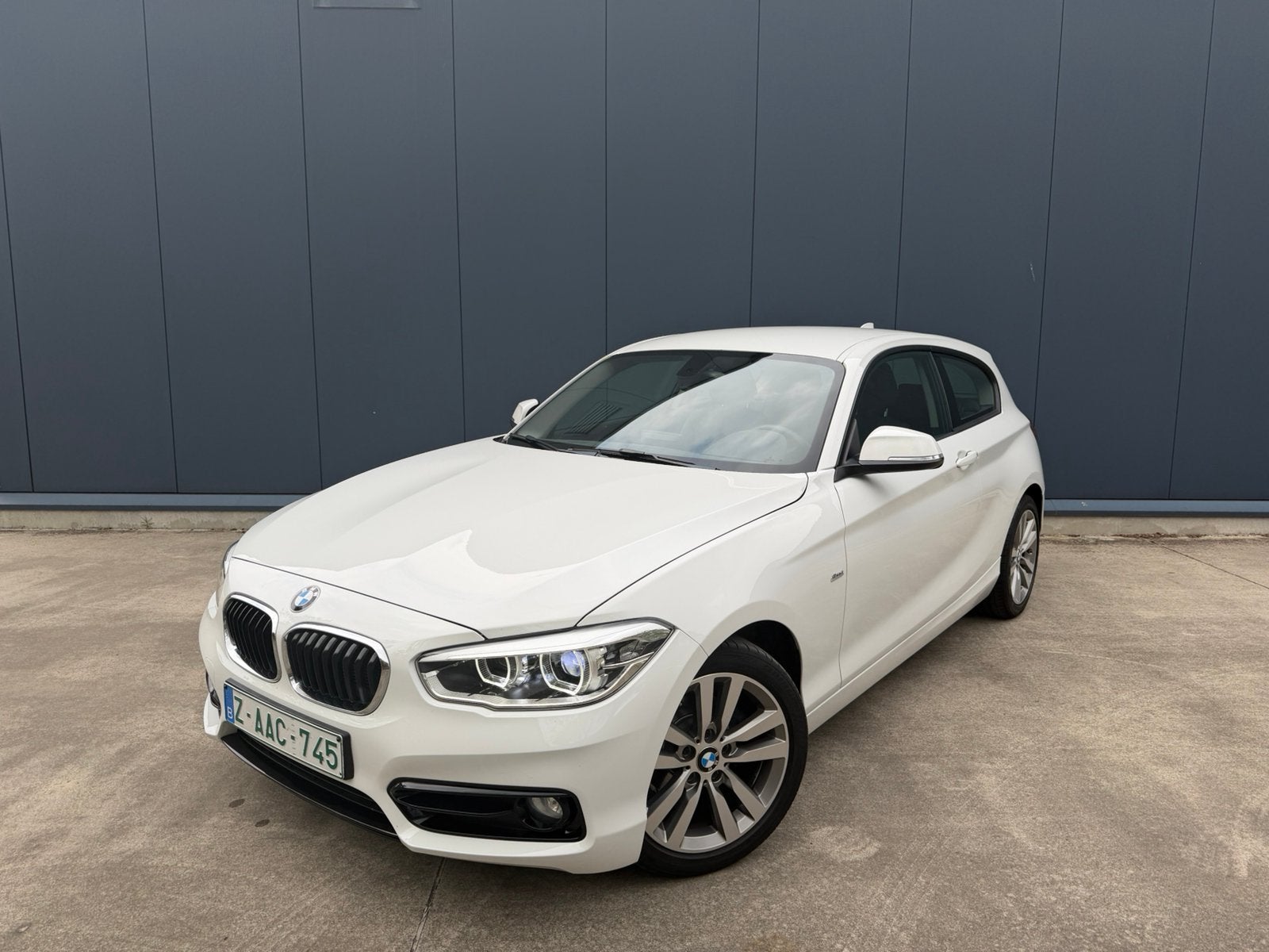Bmw 116i, Auto's, 1355 kg, Dealer onderhouden, Wit, Leder