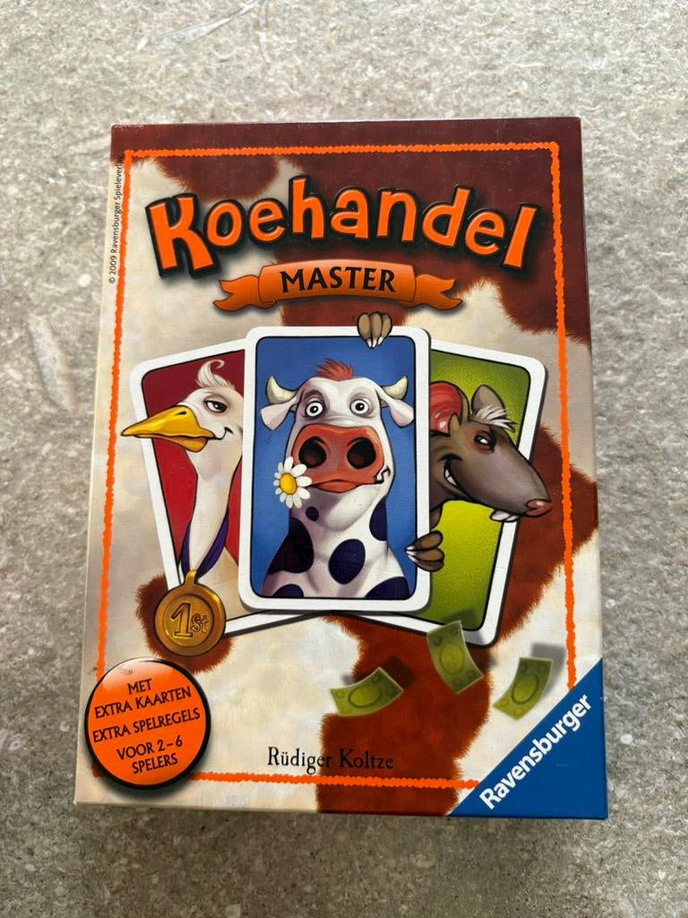 Koehandel Master, Hobby en Vrije tijd, Vijf spelers of meer, Ophalen of Verzenden, Zo goed als nieuw
