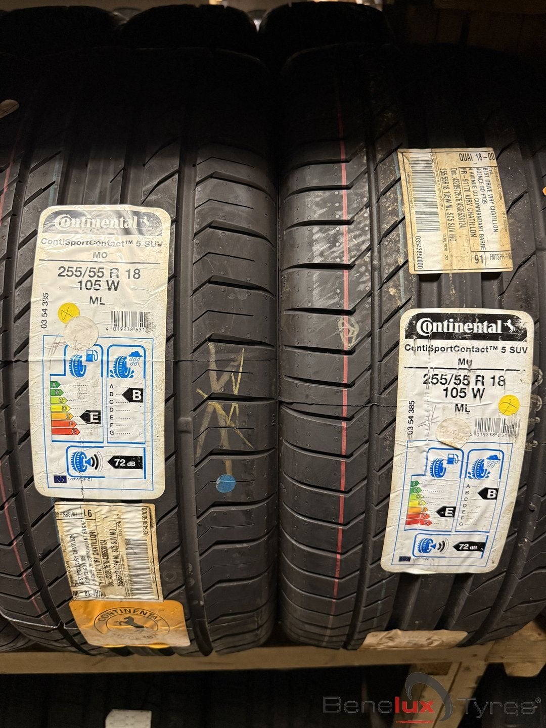 new 2x 255/55R18 Continental 255/55 R18 255/55/18 2555518, Auto-onderdelen, Banden en Velgen, 18 inch, 255 mm, -, -