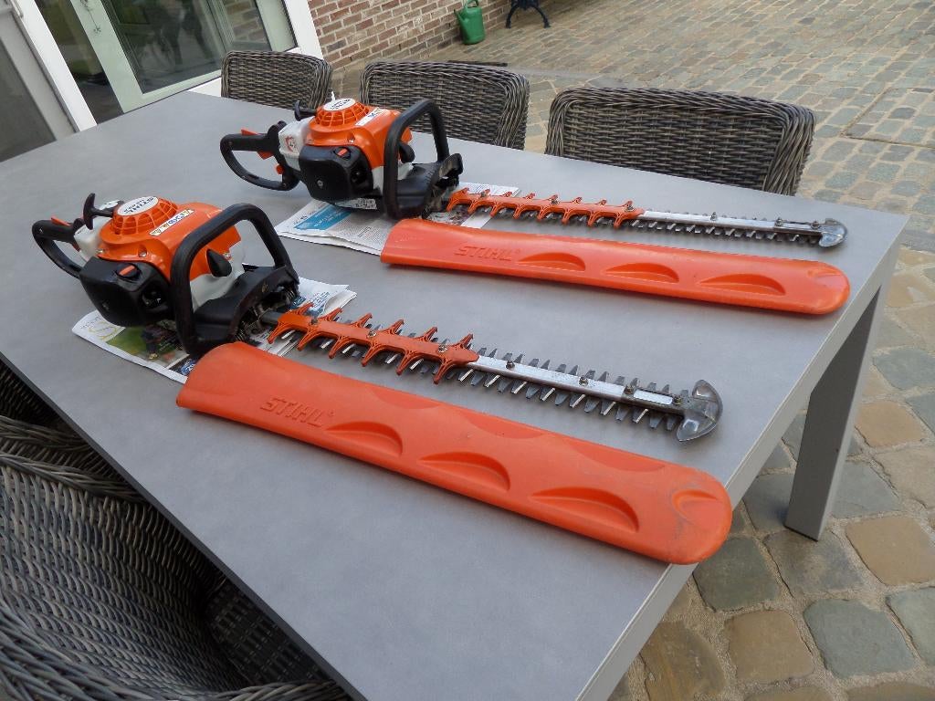 Heggenscharen van STIHL type HS82R en T uitvoering, Ophalen, Gebruikt, Benzine