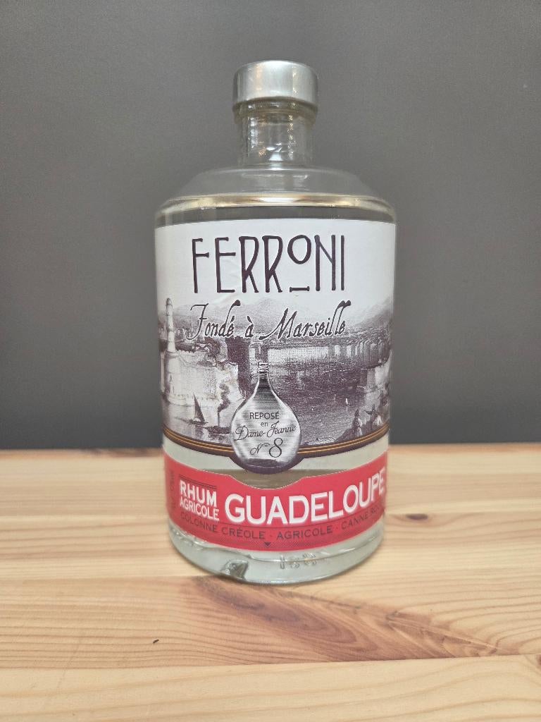 rhum ferroni guadeloupe dame jeanne 8, Enlèvement ou Envoi, Pleine