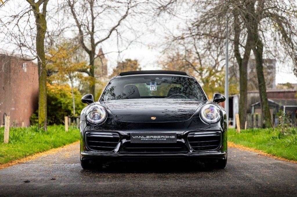 Porsche 991.2 Turbo S * PCCB * Pano * Burmester * Lift, Autos, Achat, Euro 6, Entreprise, Noir