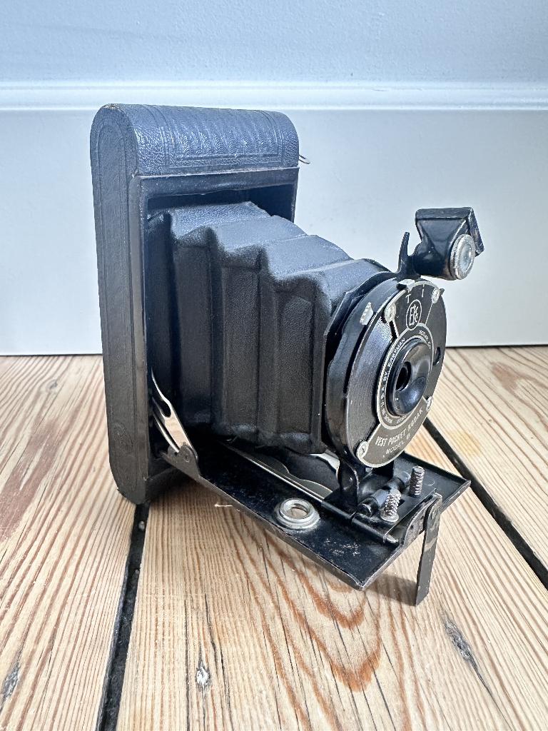 Kodak Vest Pocket Model B - Dubbele lens — 1932/1934, Ophalen of Verzenden, Voor 1940, Filmcamera