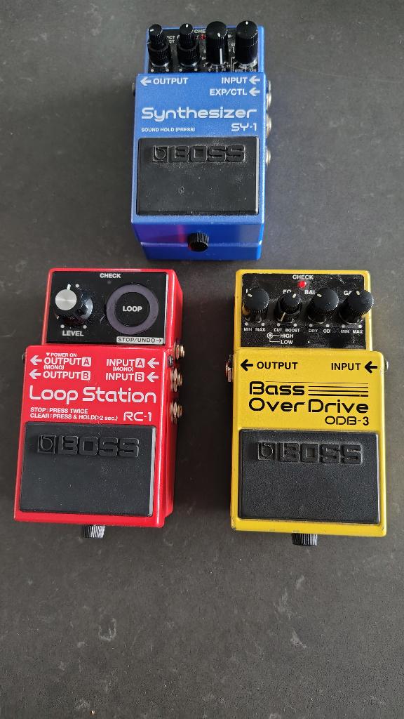Boss RC1,SY1,ODB3, Ophalen