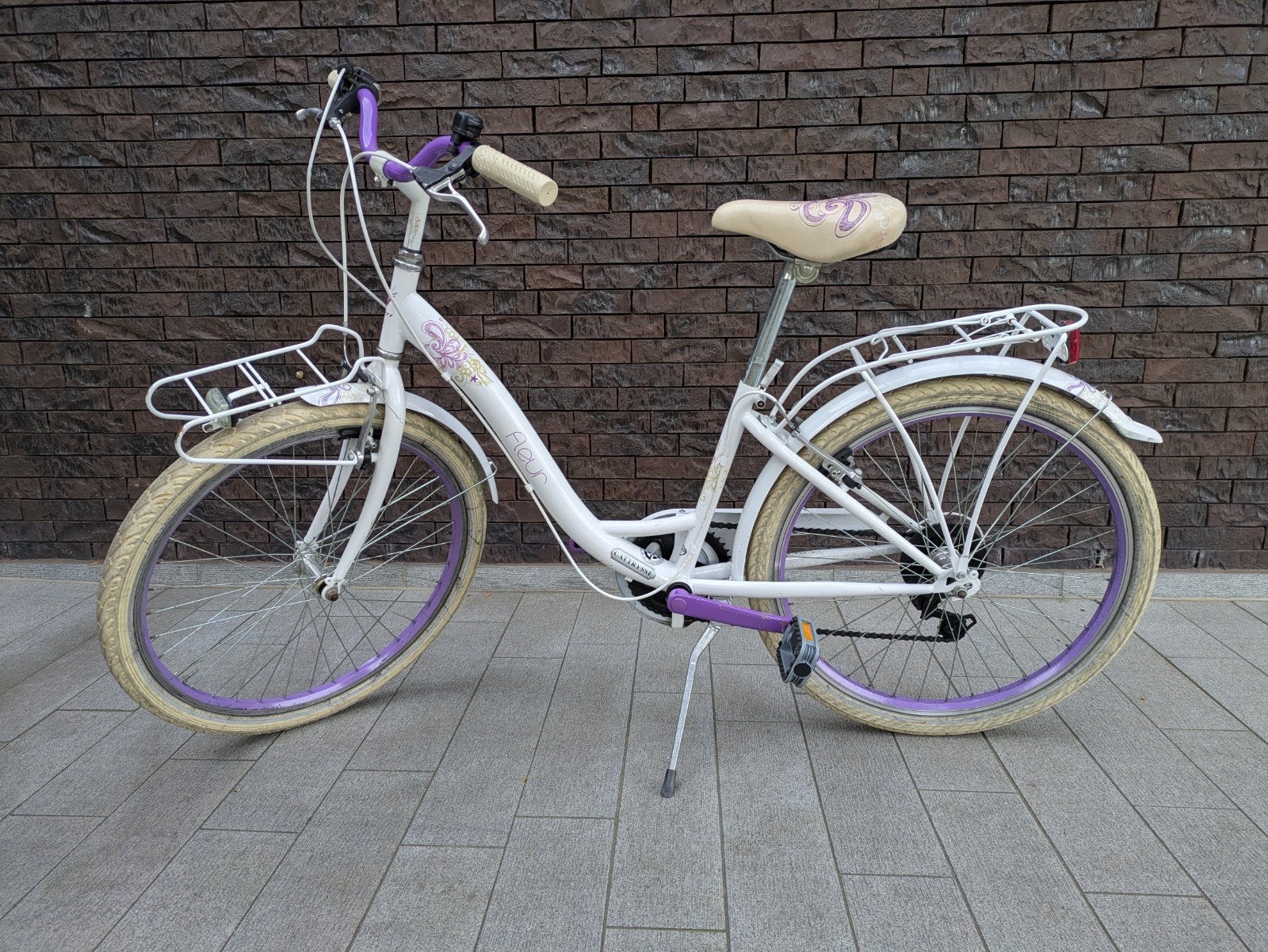 Meisjesfiets 24 inch - Fleur, Ophalen, Gebruikt, 24 inch, Mvm fleur