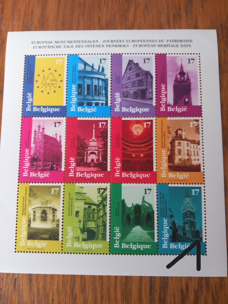 Verschillende postzegelvellen, Ophalen of Verzenden, Zonder stempel, Postfris, Postfris