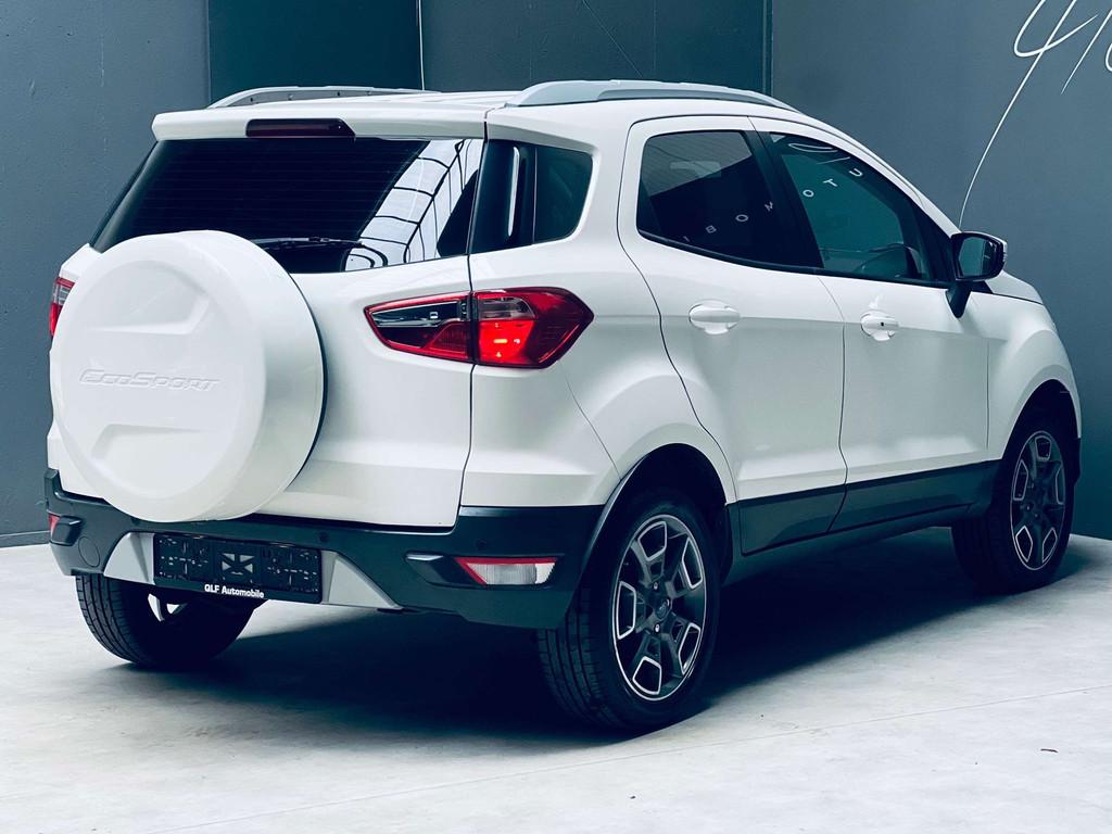 Ford EcoSport 1.5 TDCi *CLIMATISATION*KEYLESS*CUIR*CARNET CO, Autos, Cuir, Euro 5, Achat, Noir