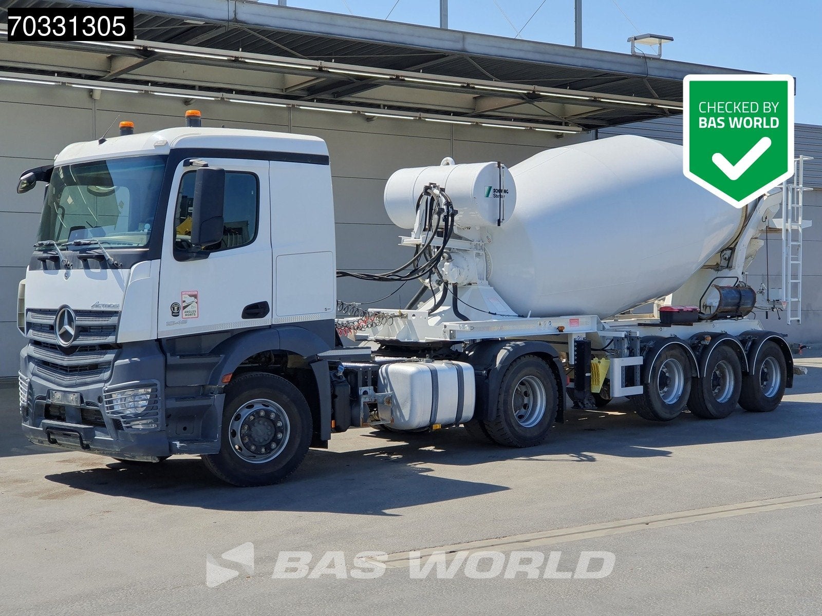 Mercedes Actros 1845 4X2 Retarder Hydraulik 12m3 Lift Axle C, Achat, Euro 6, Entreprise, Mercedes-Benz