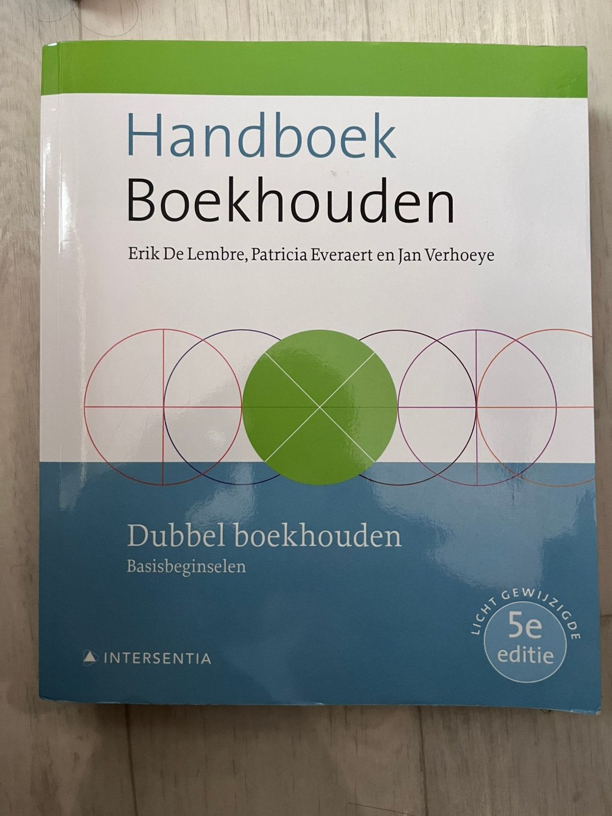 Handboek Boekhouden - Dubbel boekhouden (vijfde editie), Ophalen of Verzenden, Erik De Lembre; Patricia Everaert