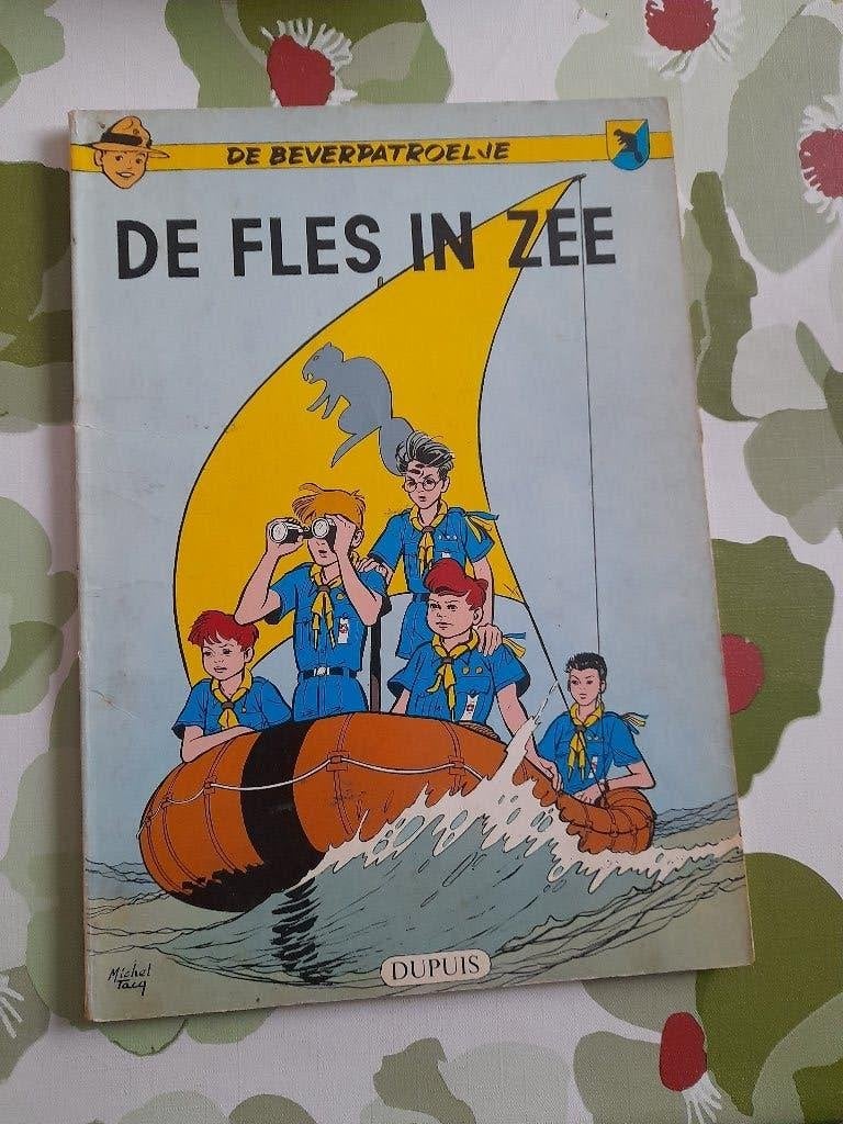 De Beverpatroelje nr 5 "De fles in zee " 1970, Boeken, Ophalen of Verzenden, Gelezen
