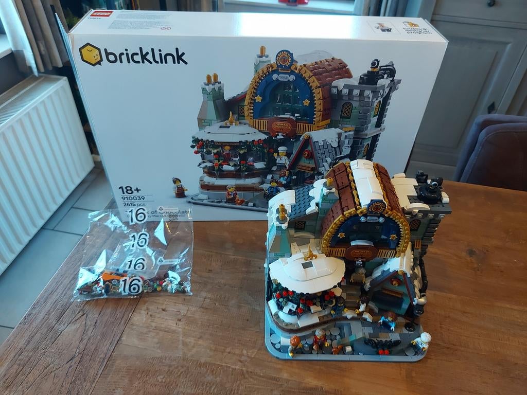 Bricklink lego chocolat factory 910039 compleet met doos, Ophalen, Compleet, Lego