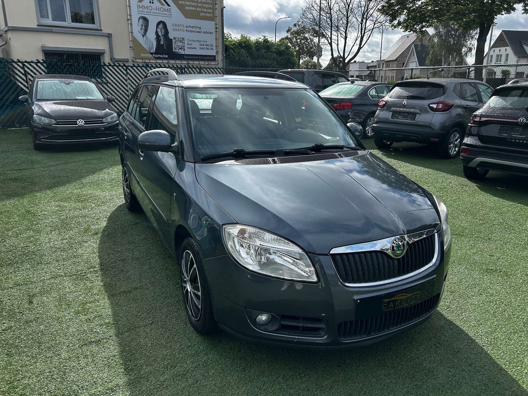 Skoda Fabia SW 1.4i Ambiente  AIRCO  PARKEERSENSOR 12, Argent ou Gris, Achat, 63 kW, Entreprise