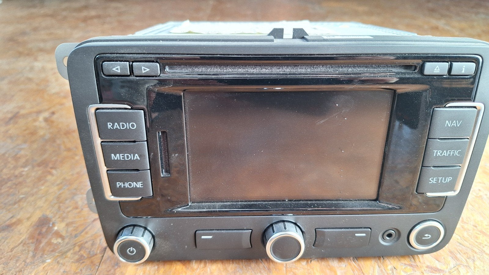 Autoradio GPS Bluetooth groupe VW, Enlèvement