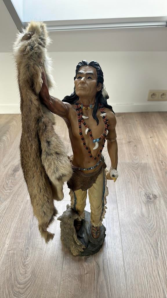 Mooi indianen beeld, Ophalen of Verzenden, Gebruikt