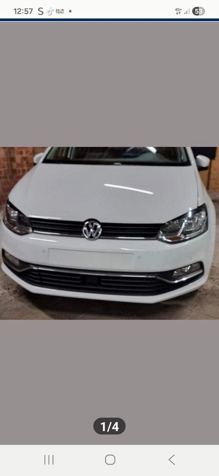 pare-chocs avant et 2 panneaux latéraux pour VW Polo 6C et 6, Enlèvement, Avant