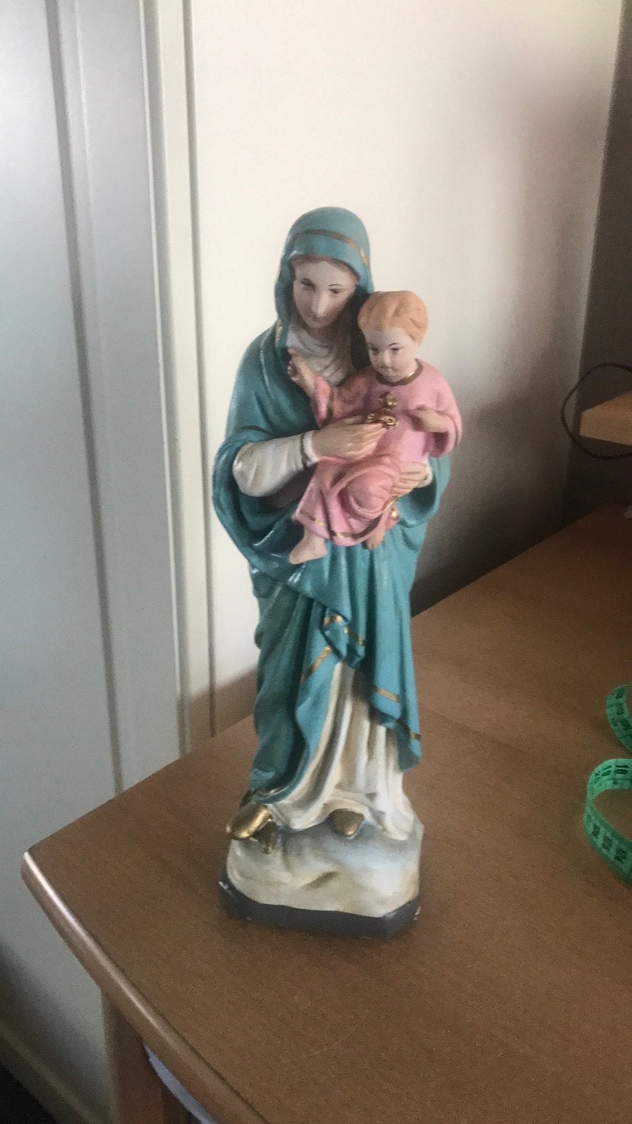 Beeld Maria met kind 30cm, Enlèvement ou Envoi