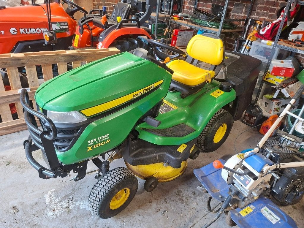 John Deere X350R, Jardin & Terrasse, JOHN DEERE, Fonction de mulching, Enlèvement, 120 cm ou plus