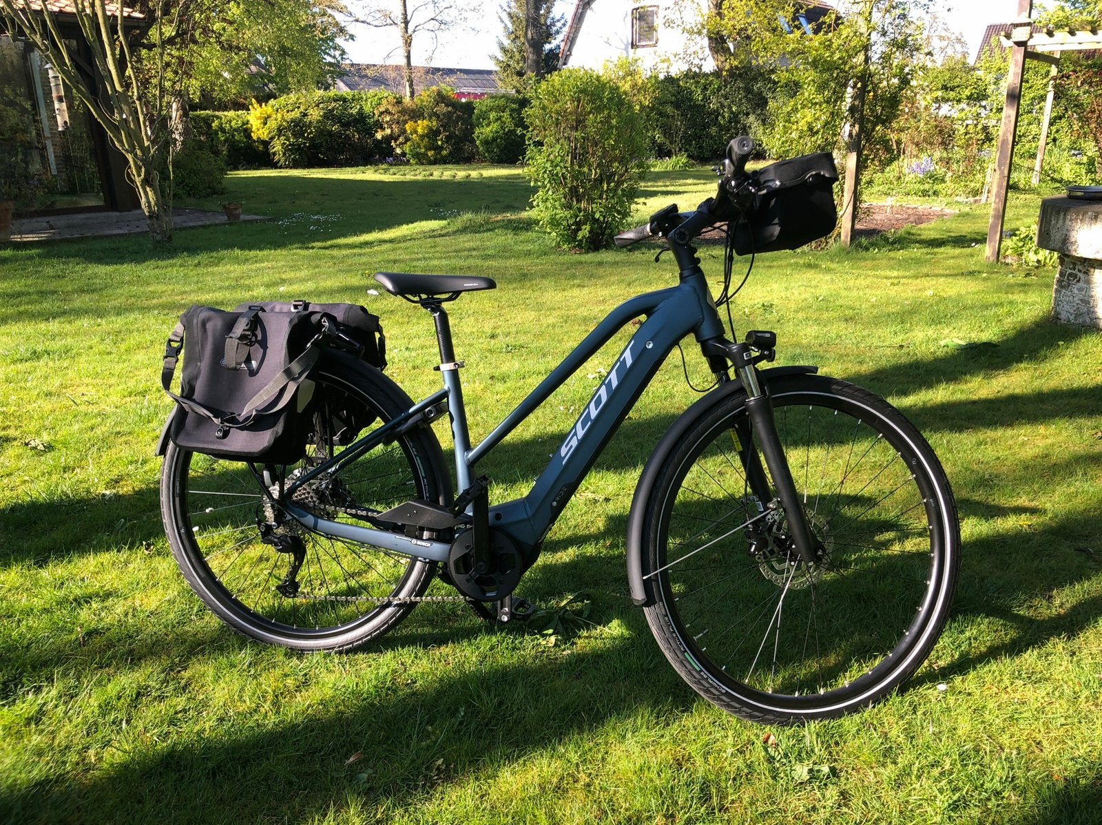 Scott Sub Tour eRIDE 20 trapeze met amper 3702 km, Vélos & Vélomoteurs, Vélos électriques, Comme neuf, Enlèvement