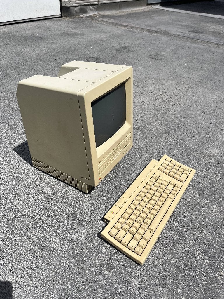 Vintage Apple Macintosh SE M5011 + origineel toetsenbord, Computers en Software, Vintage Computers, Ophalen, Apple