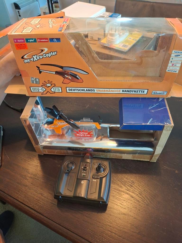 Mini helikopter met afstandsbediening, Ophalen of Verzenden, Zo goed als nieuw, Overige merken