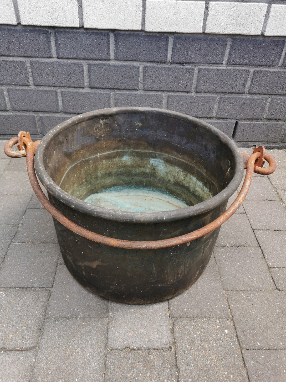 Koperen ketel, Antiquités & Art, Antiquités | Bronze & Cuivre, Enlèvement