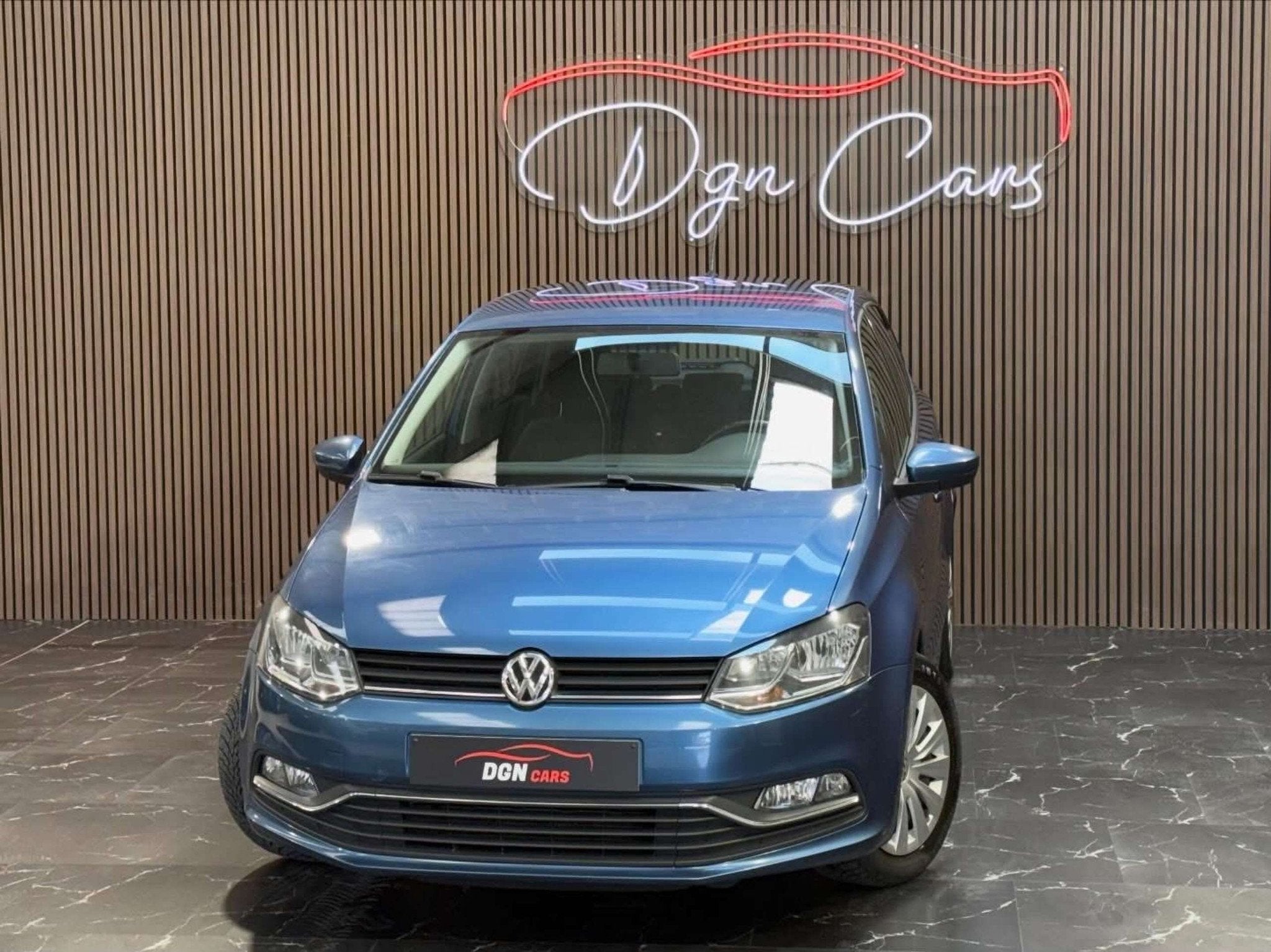 Volkswagen Polo Polo 1.2 TSI Sportline BMT (bj 2017), Stof, Gebruikt, 4 cilinders, Blauw